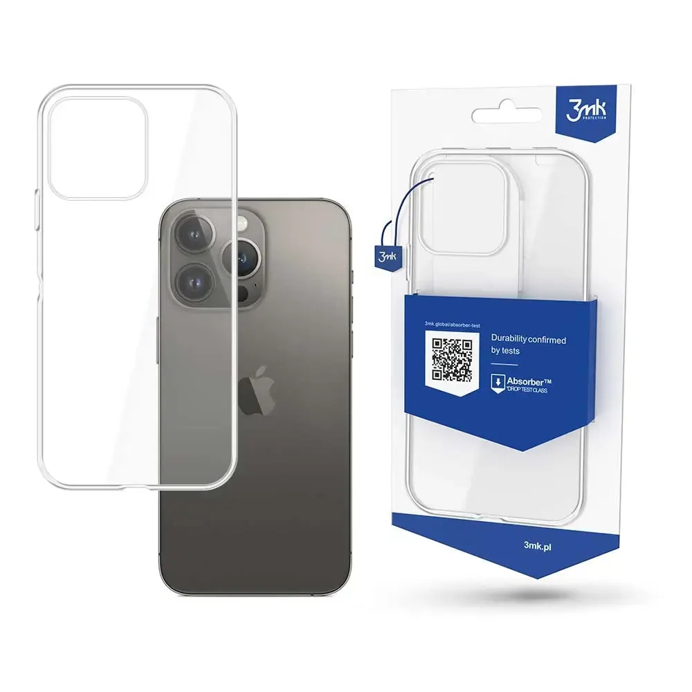 Прозрачный чехол для iPhone 14 3mk Clear