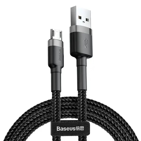 Kaabel USB-A – Micro USB Baseus Cafule, 2 m, 8 W, mitmevärviline