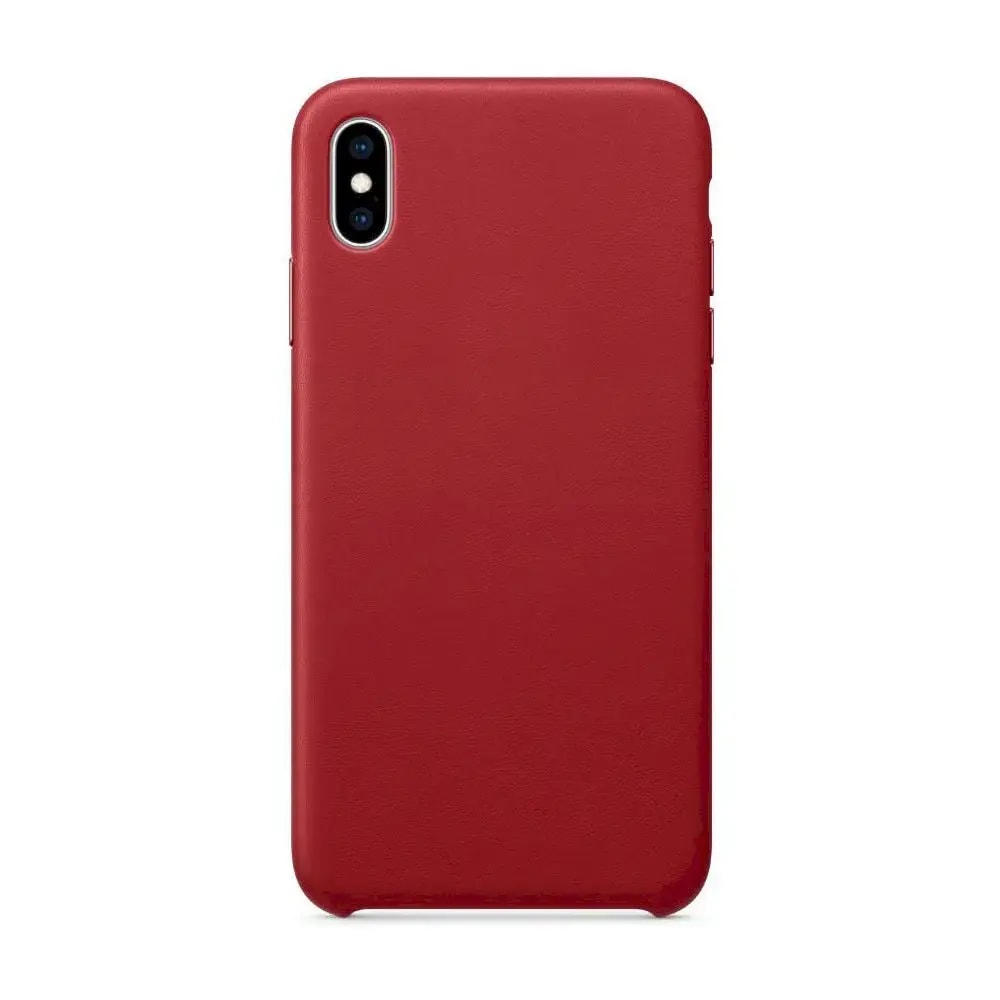 Fusion Eco Leather case for iPhone 12 Pro Max, red