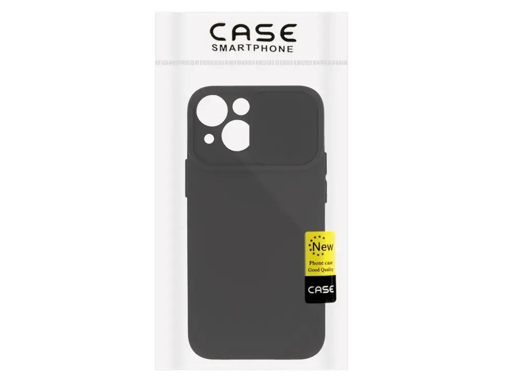 Ümbris Samsung Galaxy A35 5G, Fusion Camshield Soft, must