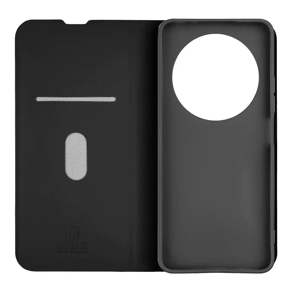 Чехол-книжка для Redmi 14C 4G Obal:Me SmoothTouch, чёрный