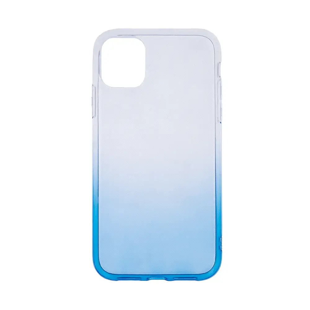 Fusion Gradient case for iPhone 13 Pro, clear/blue