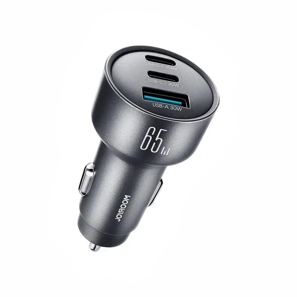 Autolaadija Joyroom JR-CCN19, 35 W, USB-A + USB-C, hall
