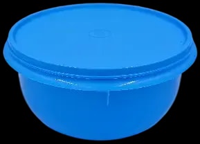 Cello Max Fresh round food container, 1500 ml, blue