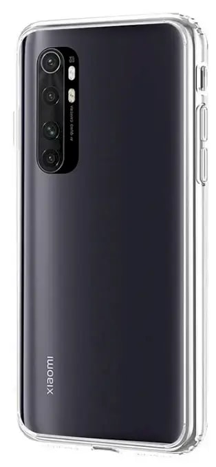 Läbipaistev ümbris Xiaomi Mi 10 Lite, Fusion Ultra 1 mm Protect