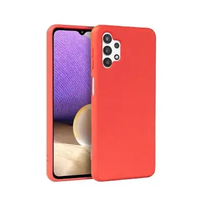 Fusion Elegance Fibre Protect Silicone case for Samsung Galaxy S25 Edge, red