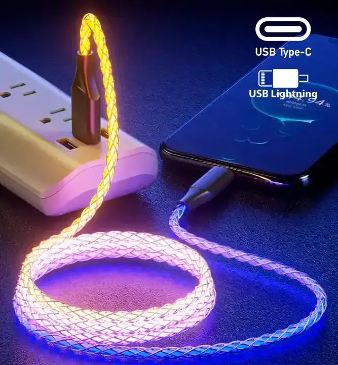 Кабель USB-C – Lightning Fusion, 1 м, 12 Вт