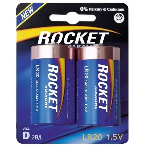 Leelispatareid Rocket LR20 (D), 2 tk