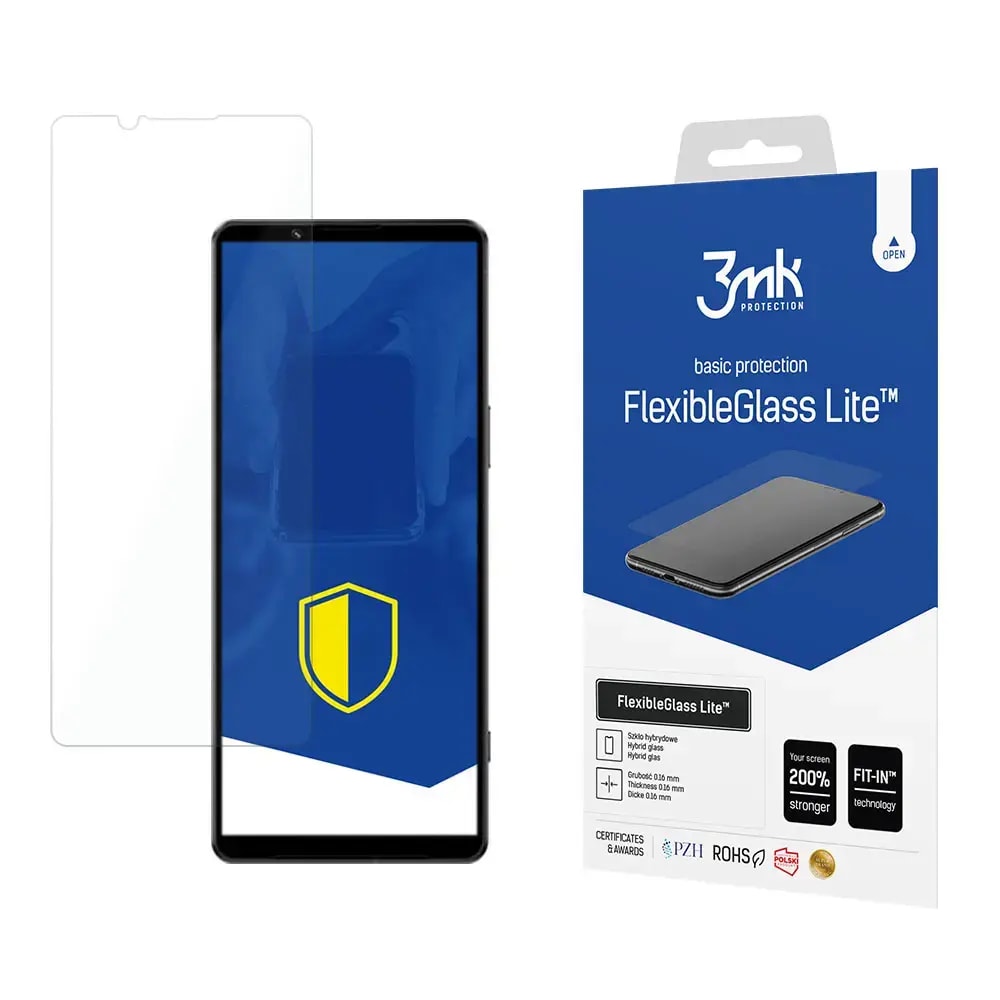 Kaitseklaas Sony Xperia 1 IV, 3mk FlexibleGlass Lite