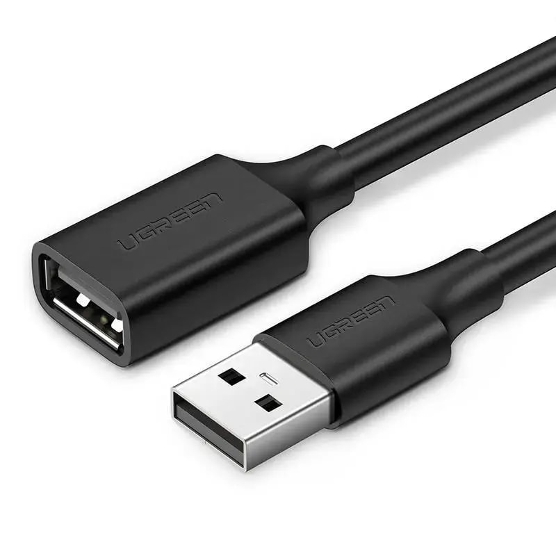 Ugreen US103 USB extension cable, USB 2.0, 1.5 m, black