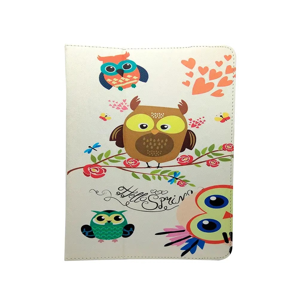 Универсальный чехол для планшета GreenGo Owls Family, 9–10″