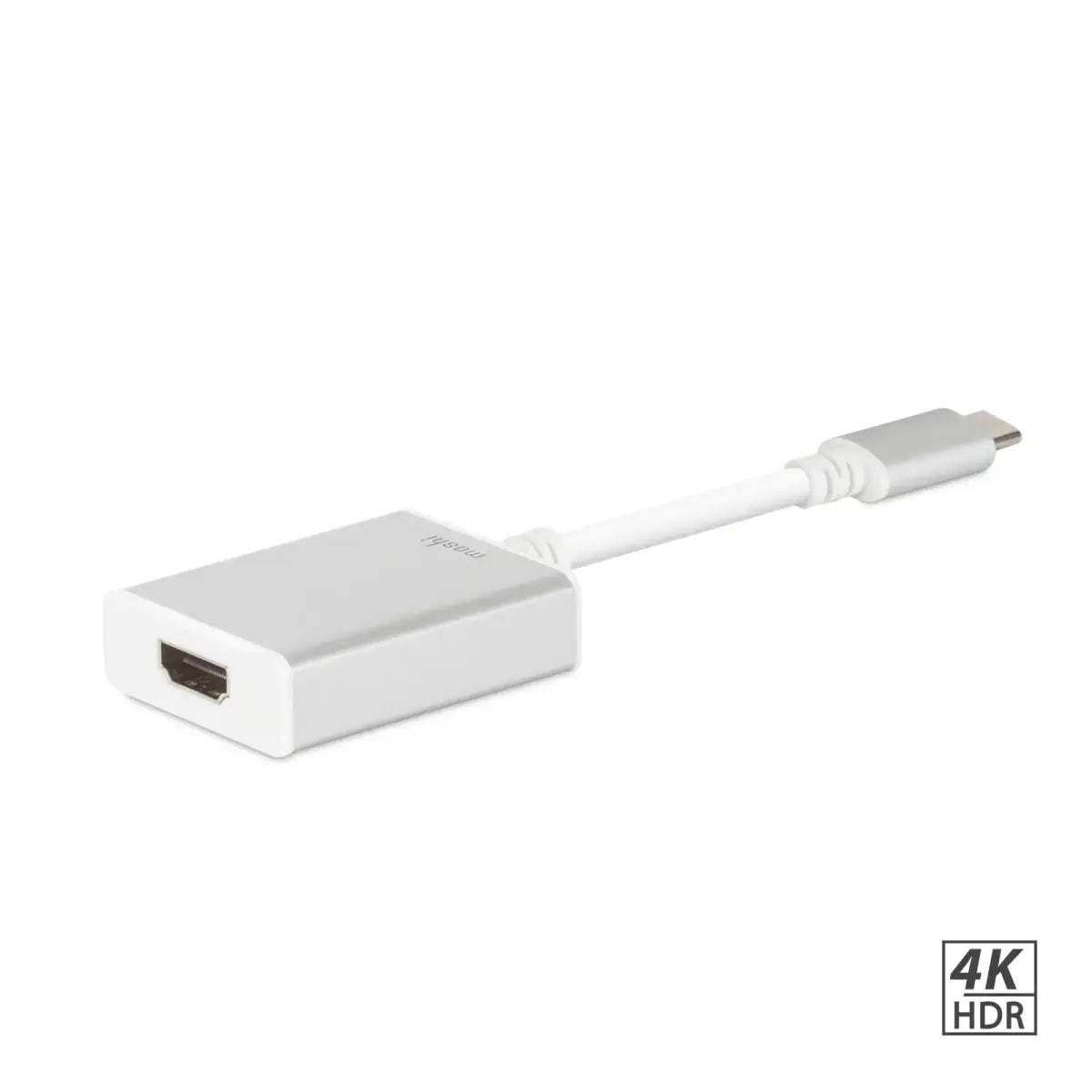 Videoadapter Fusion USB-C – HDMI, 4K 30 Hz, hõbedane