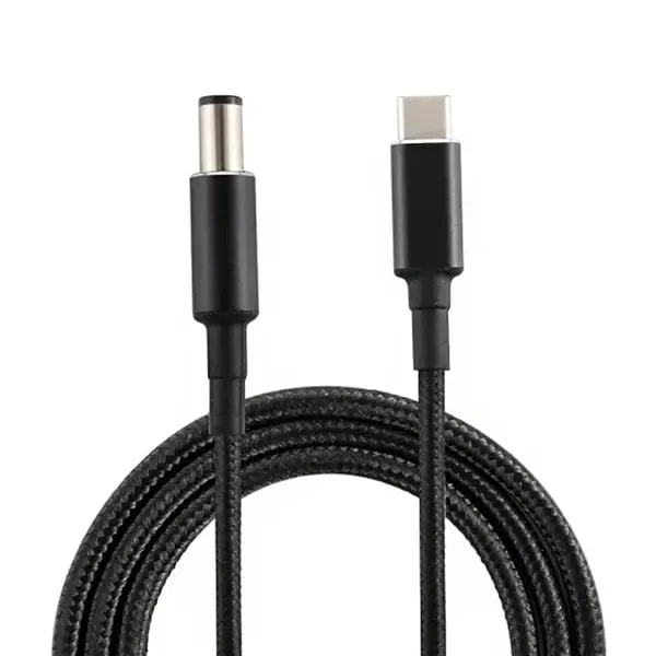 Sülearvuti laadimiskaabel Fusion USB-C – HP 7,4 × 5,0 mm, 100 W, 1,8 m