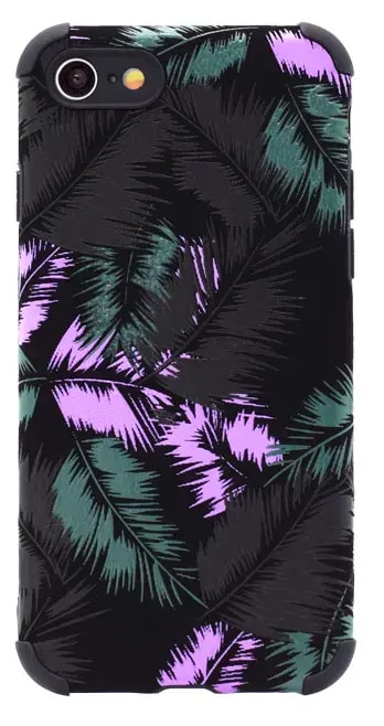 Ümbris Samsung Galaxy A72 4G / 5G, Fusion Leaves, must-lilla