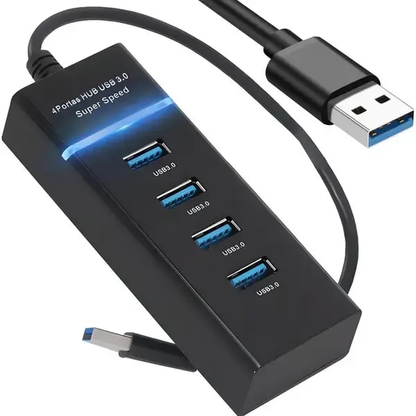 USB-хаб Fusion USB-A – 4 × USB 3.0, FUS3USB4PRT