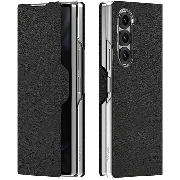 Araree Bonnet Diary case for Samsung Galaxy Z Fold 6, black