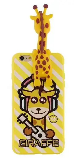 Fusion Giraffe case for iPhone X / XS, yellow