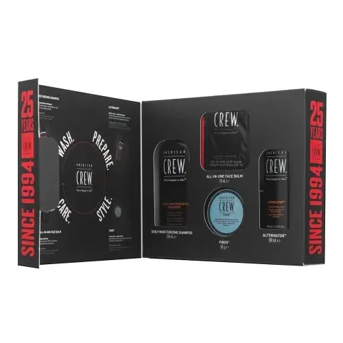 American Crew 4-in-1 Strong Hold grooming kit, for men