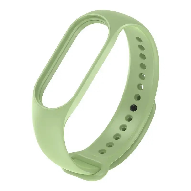 Силиконовый ремешок для Xiaomi Mi Band 7 Fusion Wave, зелёный, FUS-BND-MI7-G