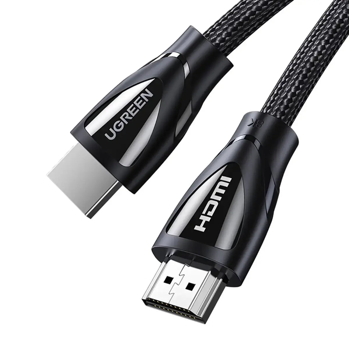 Ugreen HD140 HDMI 2.1 cable, 8K 60 Hz, 48 Gbps, 1 m, black