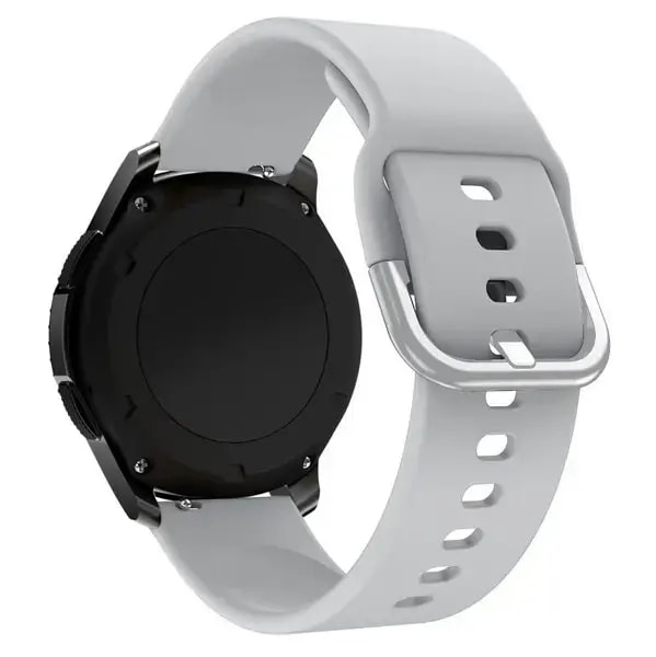 Fusion TYS silicone band for Samsung Galaxy Watch 46 mm / Gear S3, grey