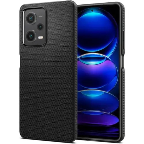 Чехол для Redmi Note 12 Pro 5G / Poco X5 Pro Spigen Liquid Air, чёрный