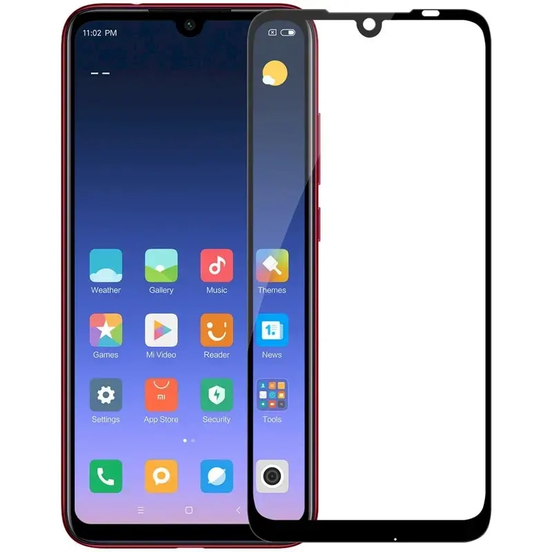 9D Full Coveraged With Frame screen protector for Xiaomi Redmi Note 7 / 7 Pro