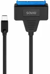 Адаптер SATA Savio AK-69, USB-C 3.1 Gen 1, 0,25 м