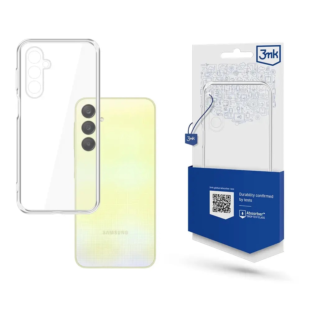 Прозрачный чехол для Samsung Galaxy A25 3mk Clear