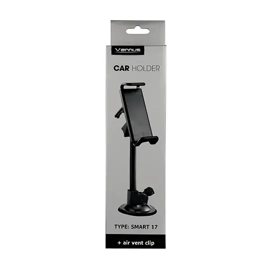 Vennus Smart 17 car phone holder, air vent, windshield
