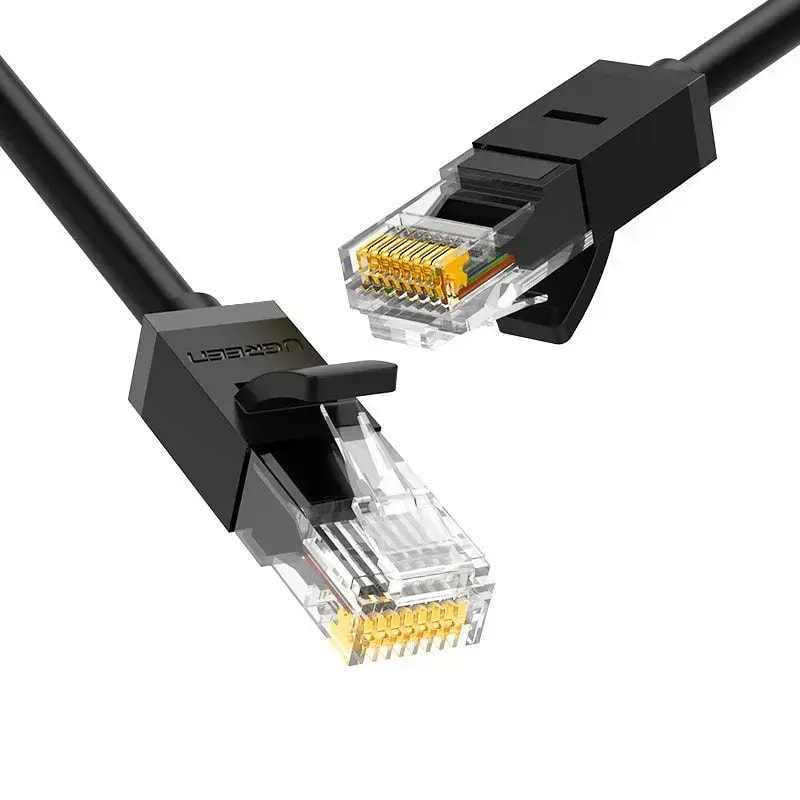 Ugreen Cat6 UTP patch cable, 1 Gbps, 5 m, black