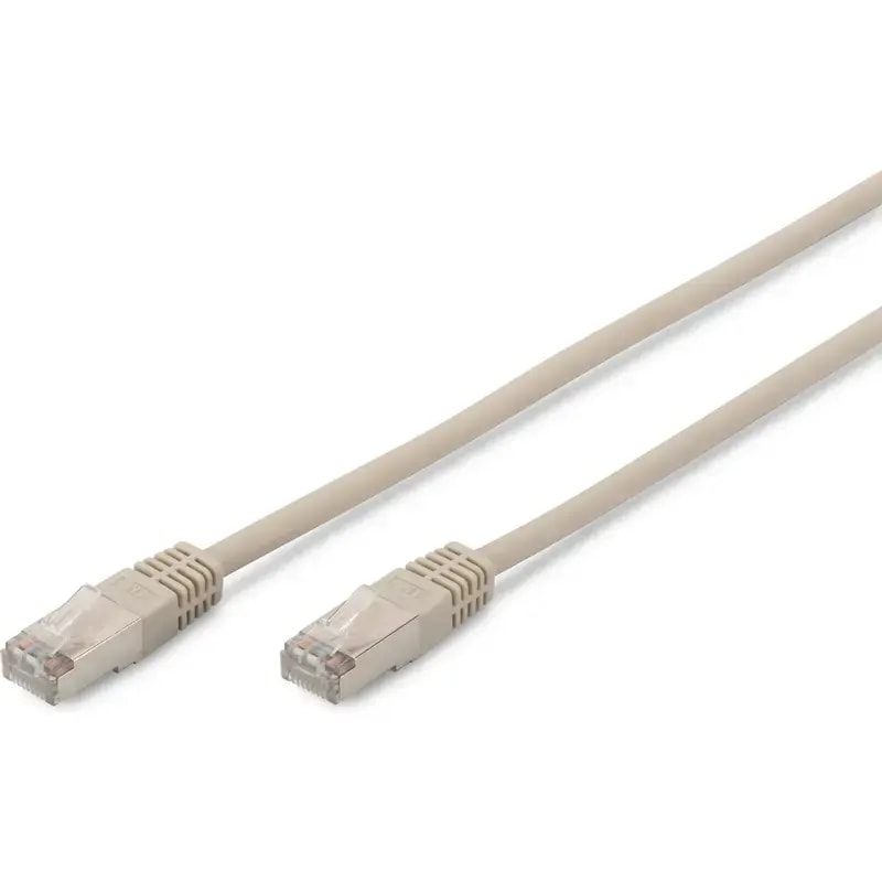 Digitus Cat5e patch cable, 0.5 m, grey