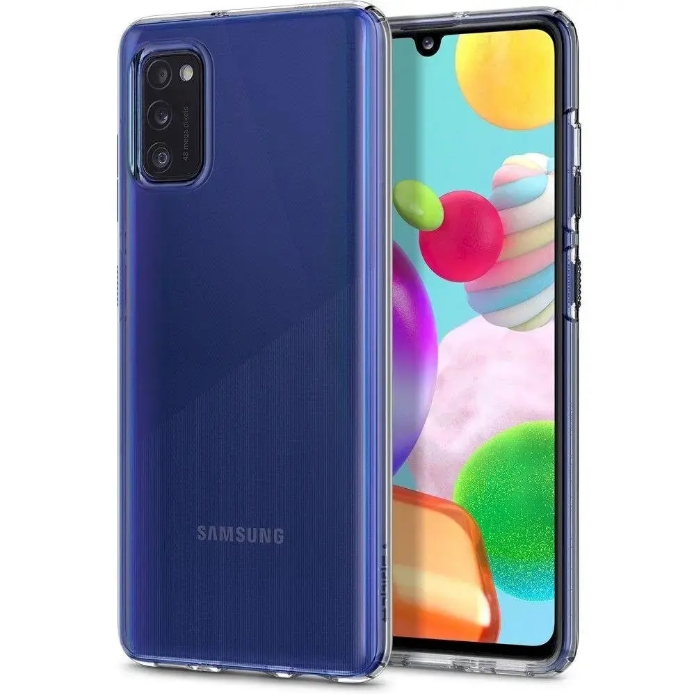 Прозрачный чехол для Samsung Galaxy A41 Reals Ultra 1mm