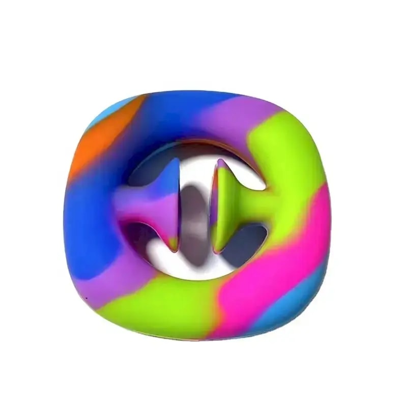 Fusion Pluk Pluk stress toy, rainbow