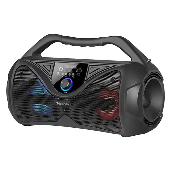 Defender G108 portable speaker, 20 W, Bluetooth 5.0, remote, black