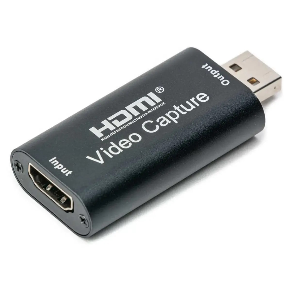 Videohõiveadapter Fusion HDMI – USB, must