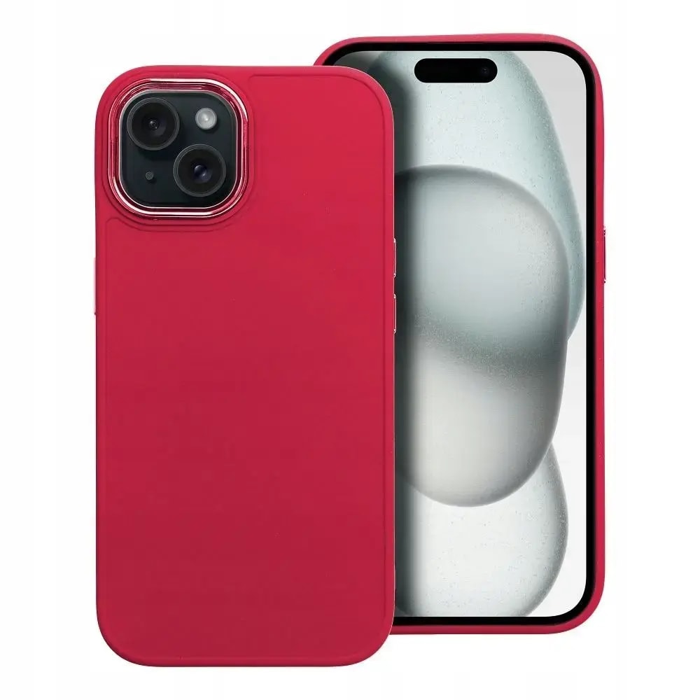 Чехол для iPhone 15 Pro Fusion Frame, красный