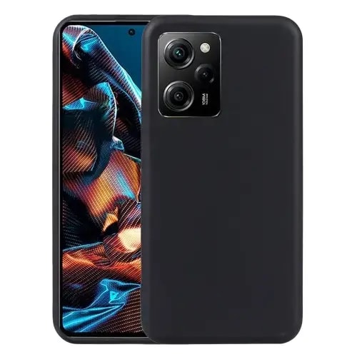 Чехол для Redmi Note 12 5G / Poco X5 Fusion Soft Matte, чёрный