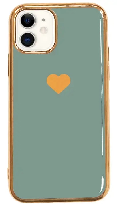 Fusion Heart case for iPhone 11 Pro Max, green