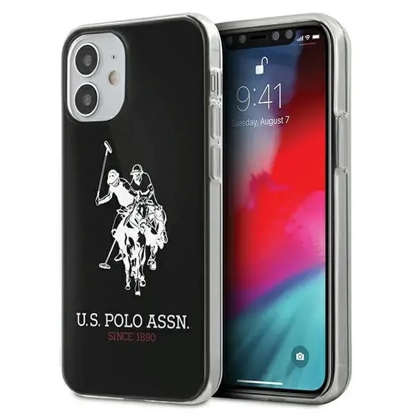 U.S. Polo USHCP12STPUHRBK Big Horse case for iPhone 12 Mini, black