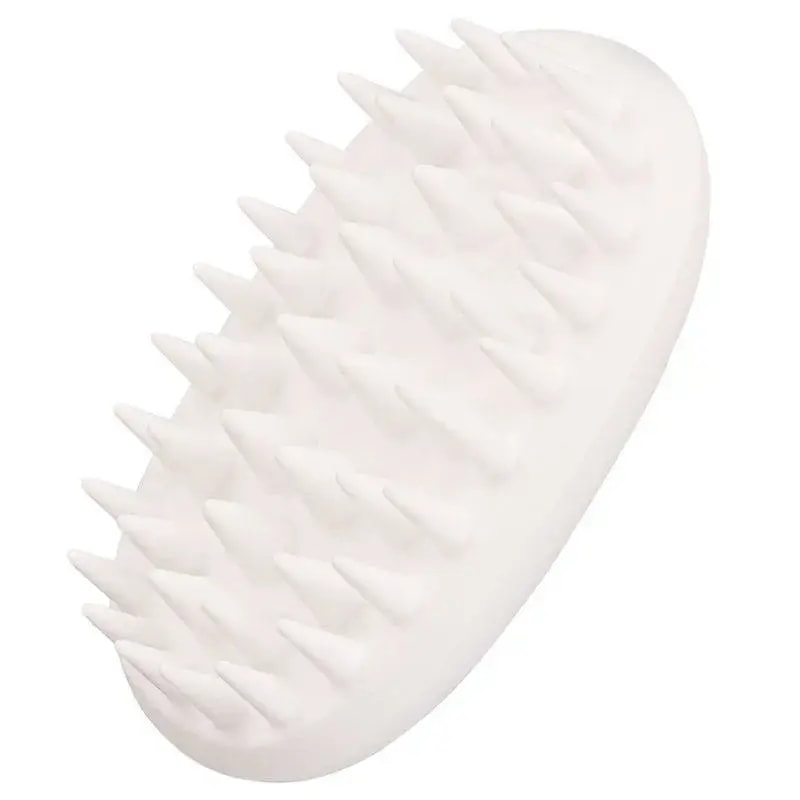 Paw In Hand Candy massage brush for dogs and cats, white