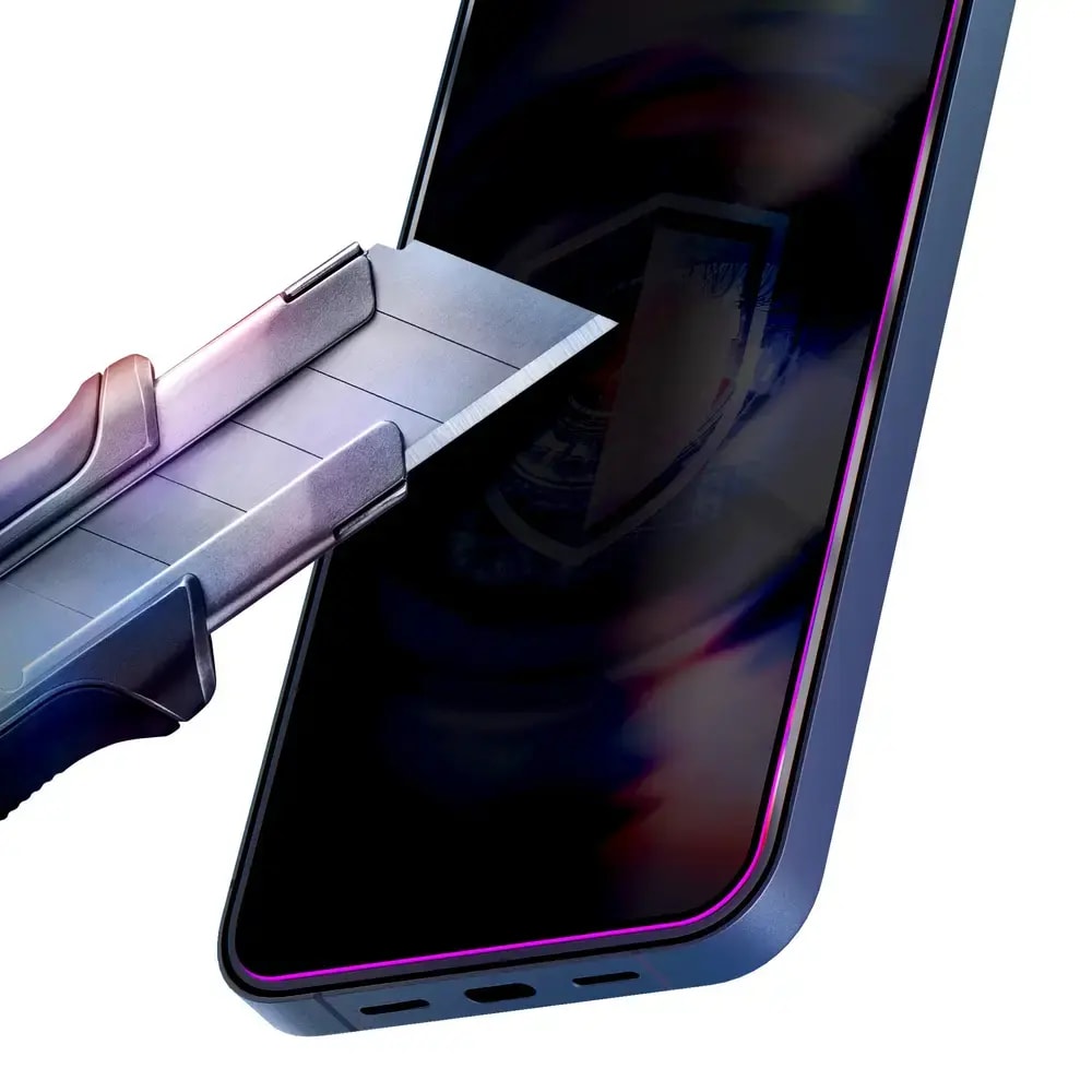 Privaatsusklaas iPhone 15 Pro, 3mk HardGlass Max
