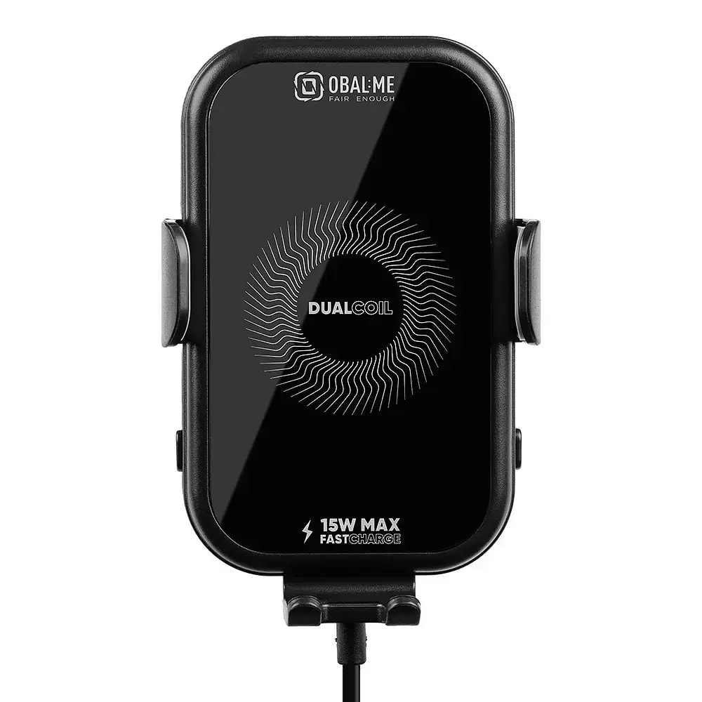 Telefonihoidik autosse Obal:Me GravCharger, juhtmevaba laadimisega 15 W