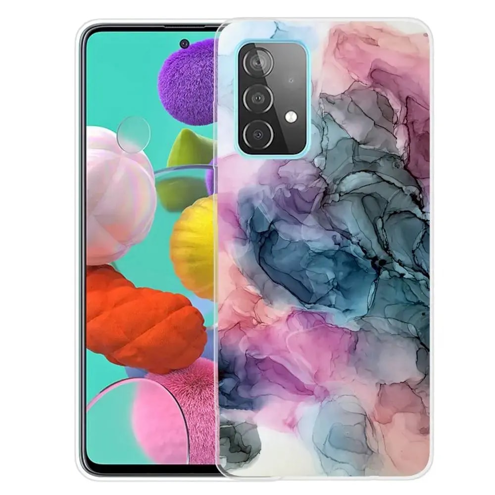 Fusion Marble Silicone case for Samsung A526 / A525 Galaxy A52 5G / A52