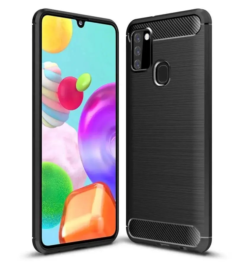 Ümbris Samsung Galaxy A21s, Fusion Trust, must