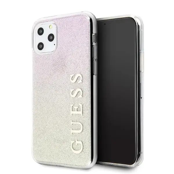 Чехол для iPhone 11 Pro Guess GUHCN58PCUGLGPI Hard Gradient Glitter