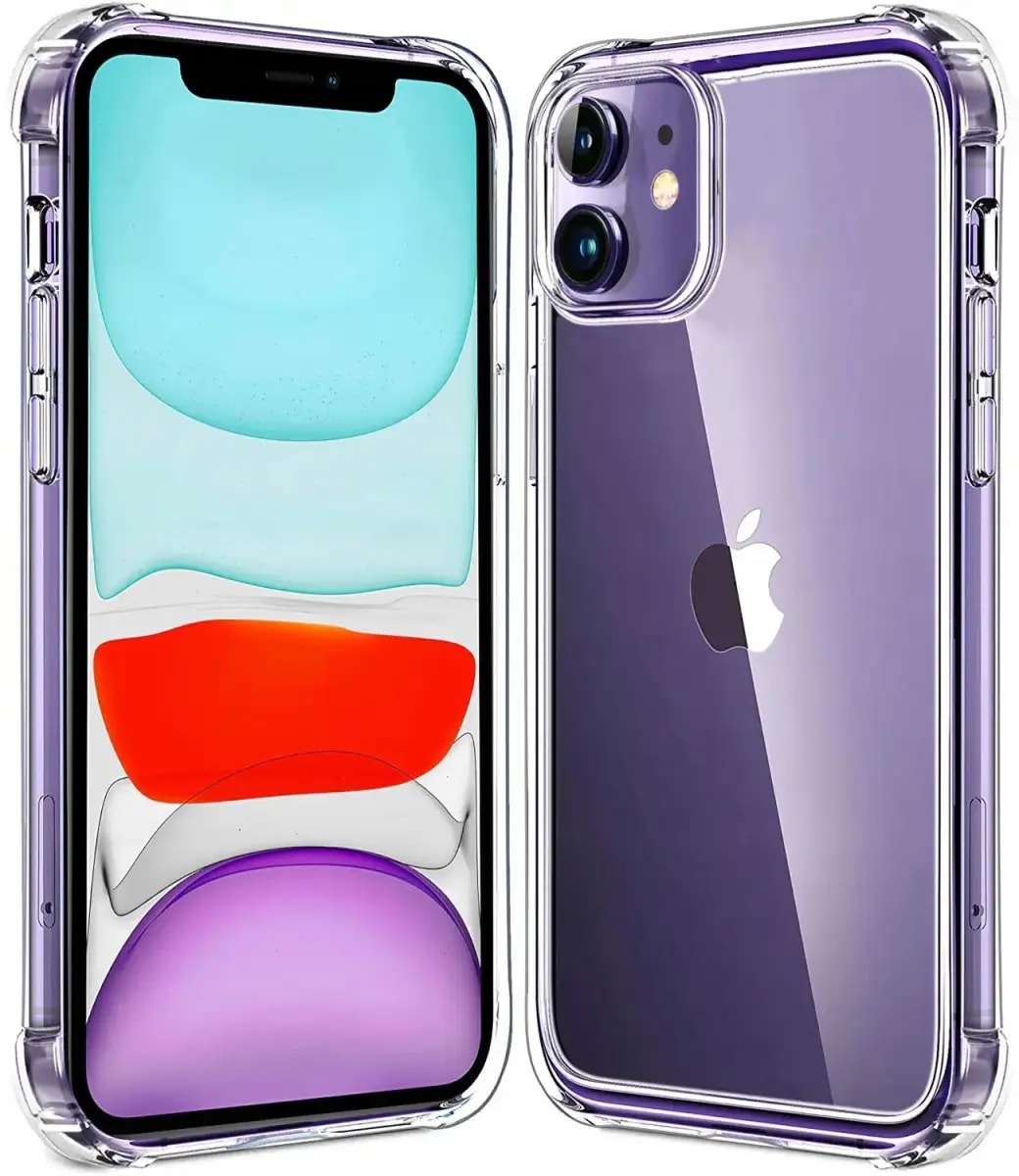 Läbipaistev ümbris iPhone 11, Fusion Anti Shock 1.5 mm