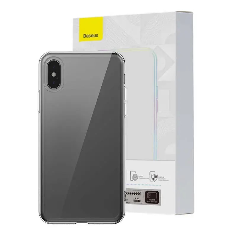 Läbipaistev ümbris iPhone XS Max, Baseus Simple