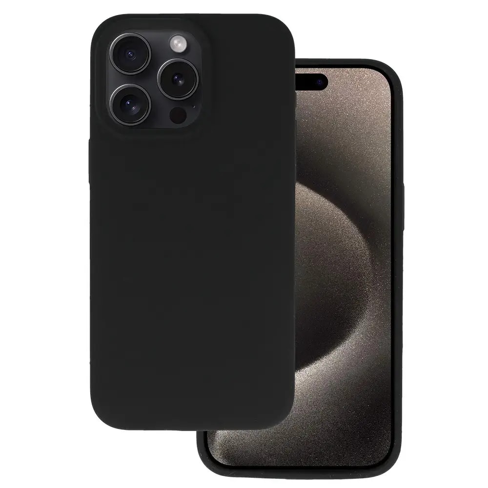 Silicone Lite case for Samsung Galaxy S24 FE, black
