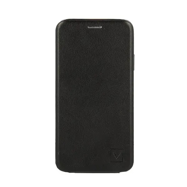 Чехол для Samsung Galaxy A21 Vennus Elegance Vertical Opens, чёрный
